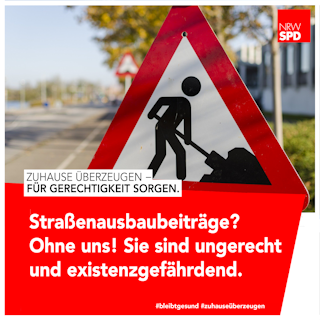 Straßenausbau-Beiträge abschaffen